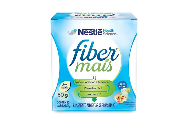 FiberMais Sem Sabor - Display com 10 sachês de 5g