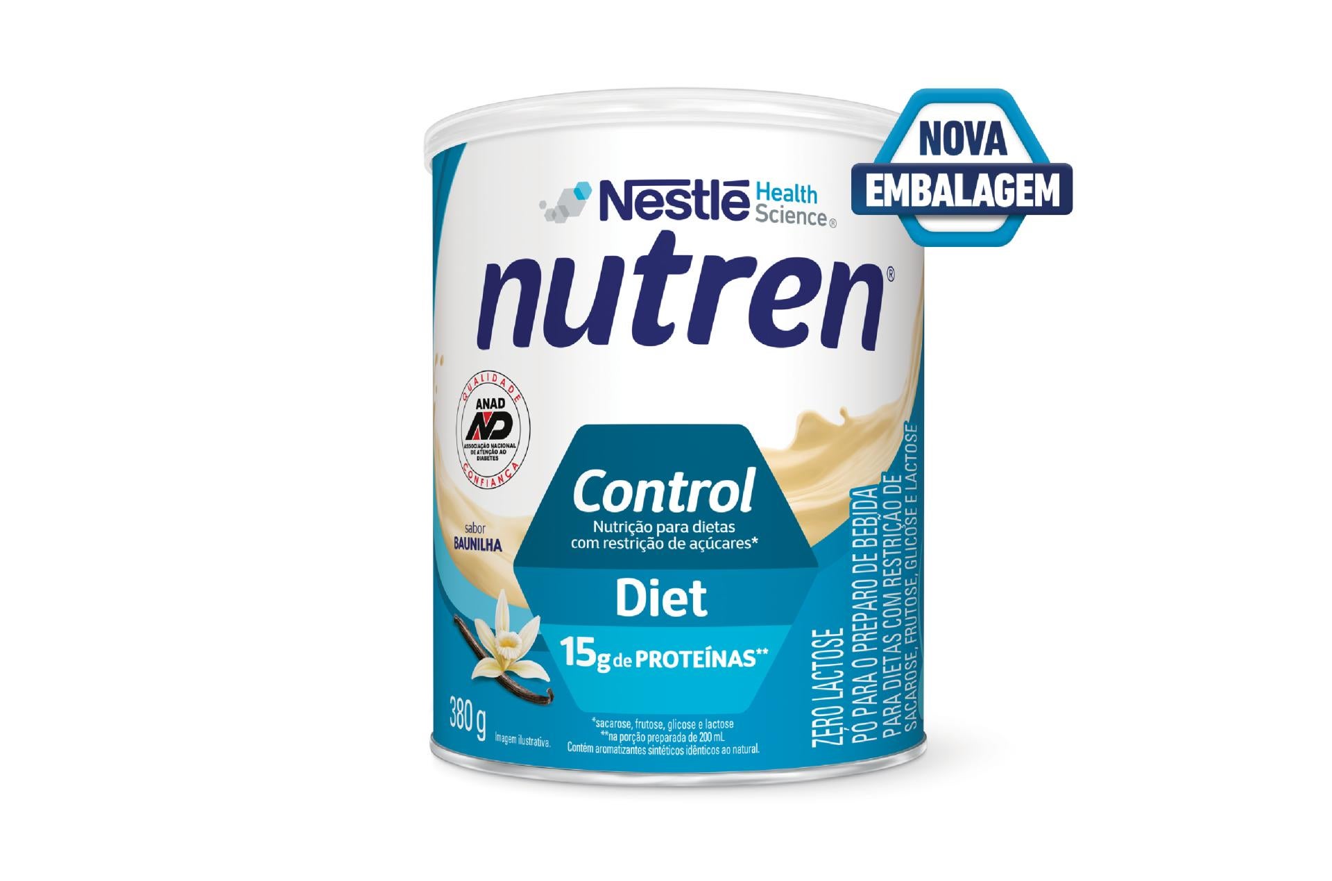 Nutren Control Baunilha Pó 380g