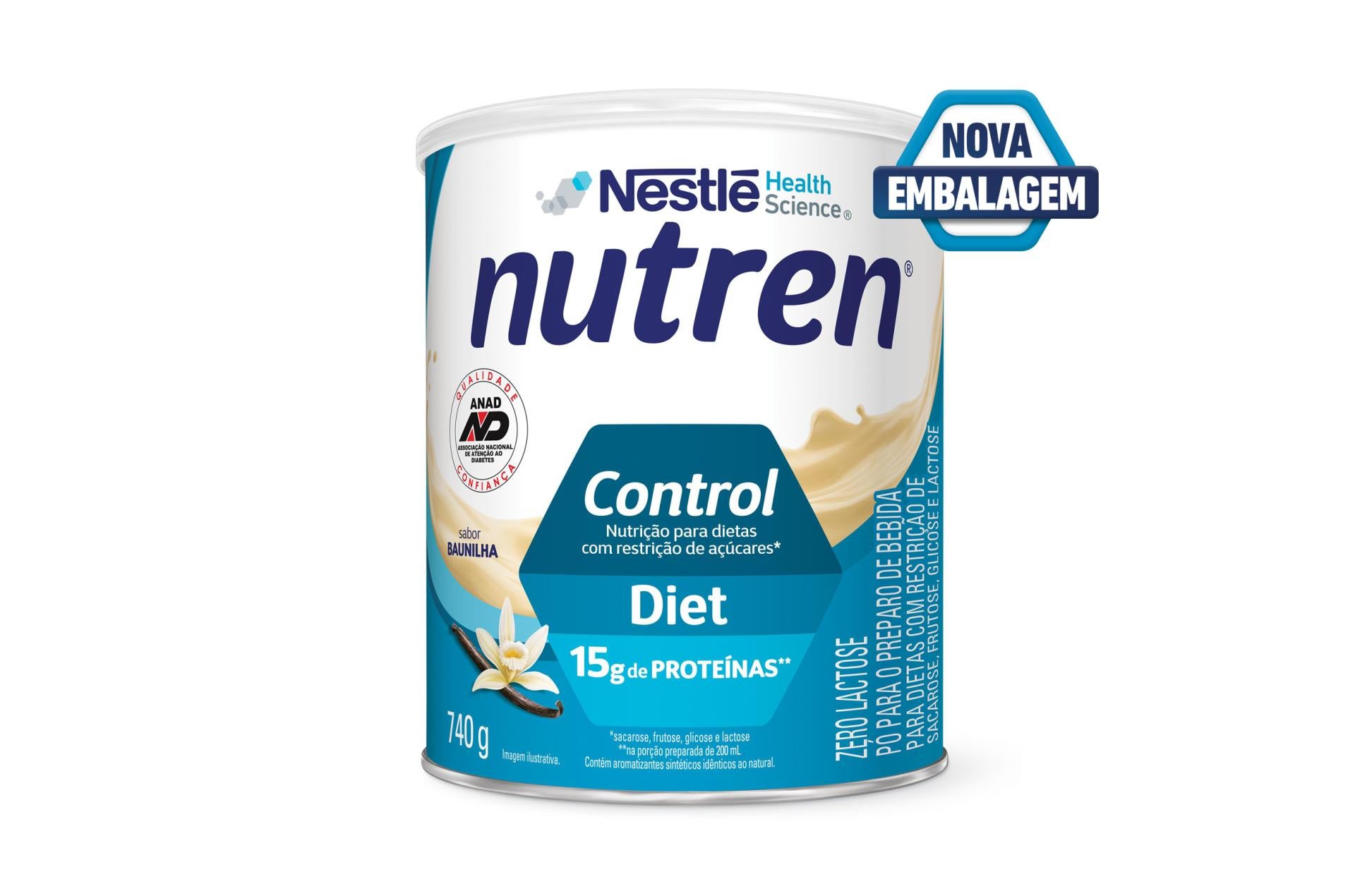 Nutren Control Baunilha 740g