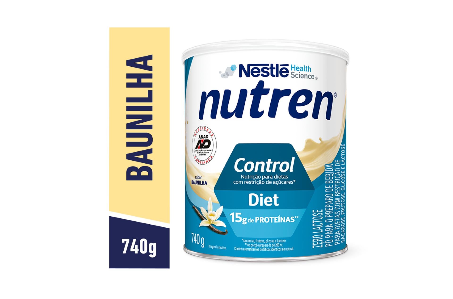 Nutren Control Baunilha 740g
