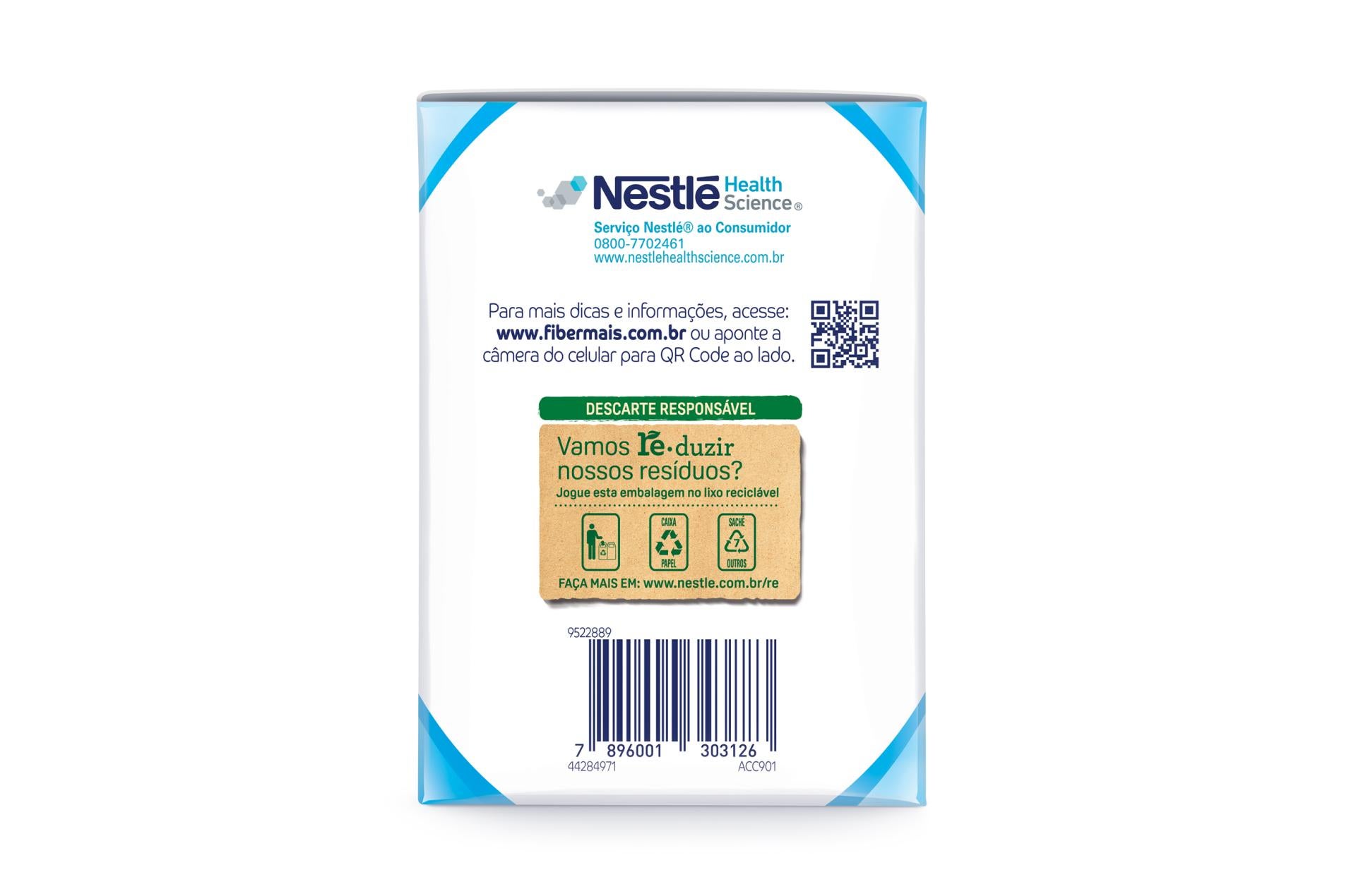 FiberMais Sem Sabor - Display com 10 sachês de 5g