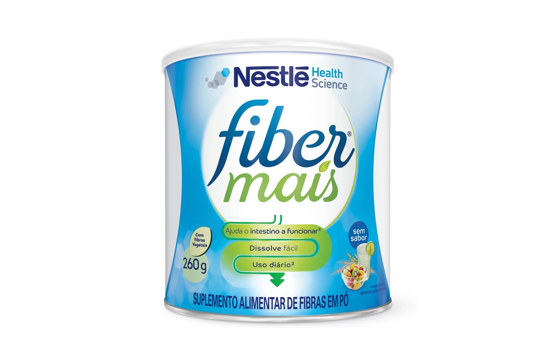 FiberMais Sem Sabor - Lata 260g