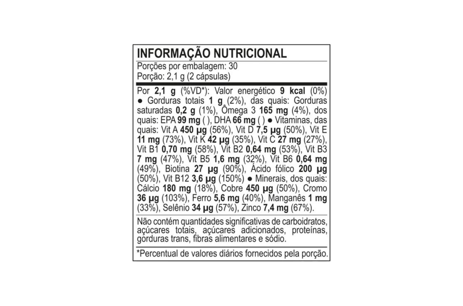 Nutren Multi Senior Softgel - 60 cápsulas