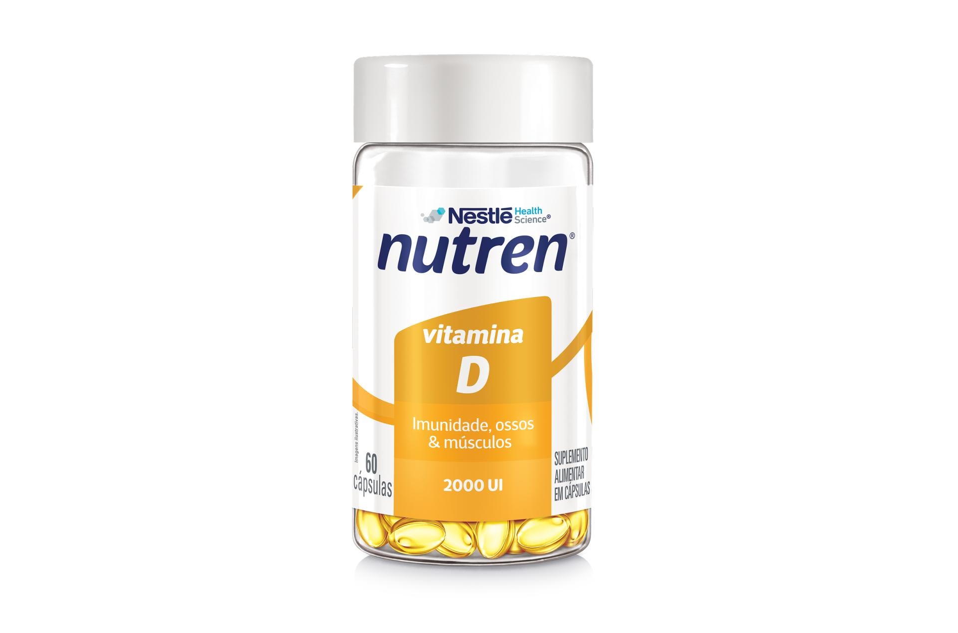 Nutren Vitamina D 2000UI - 60 cápsulas