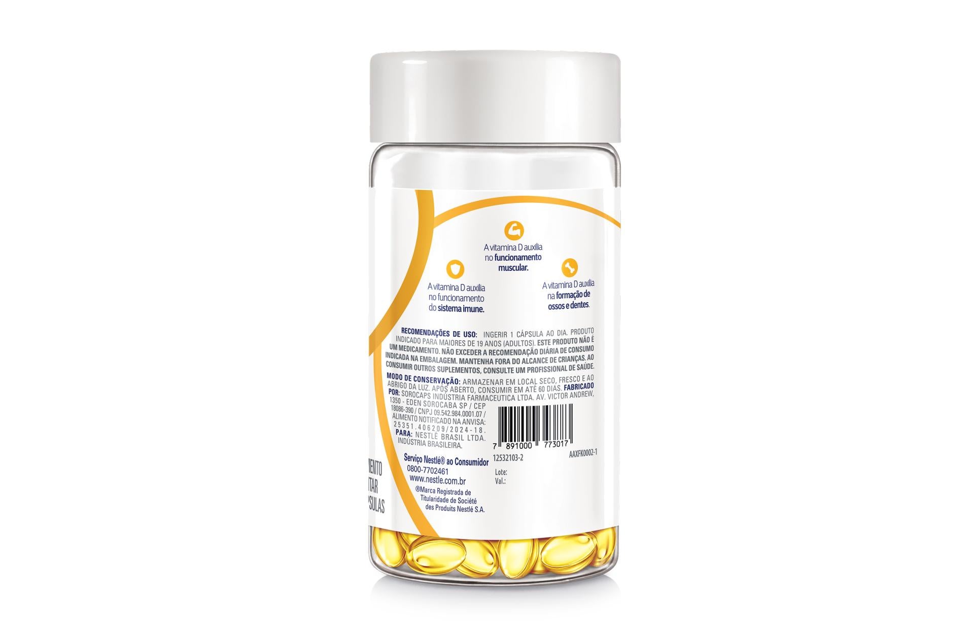 Nutren Vitamina D 2000UI - 60 cápsulas