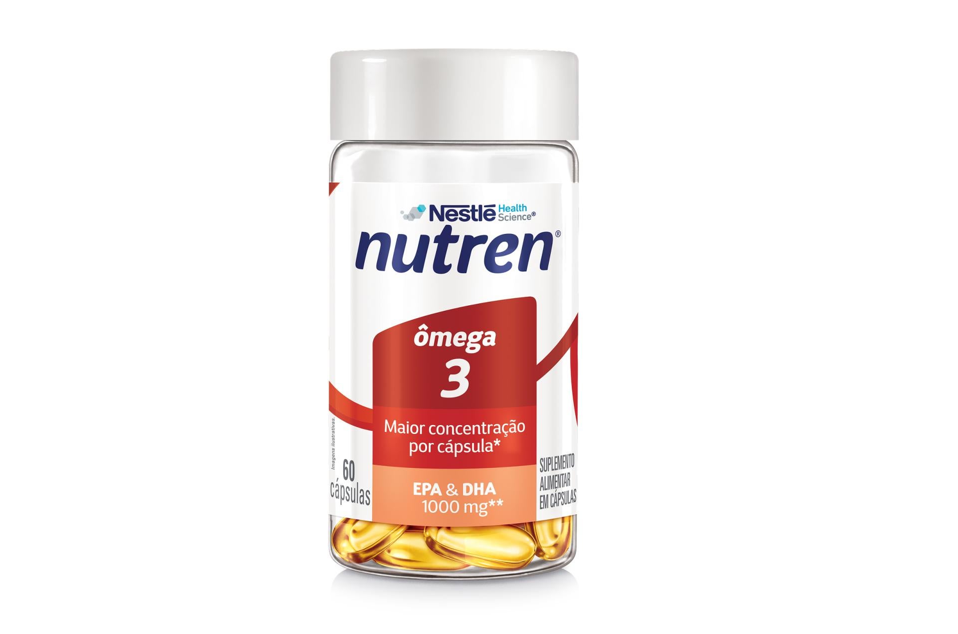 Nutren Ômega 3 1000mg- 60 cápsulas