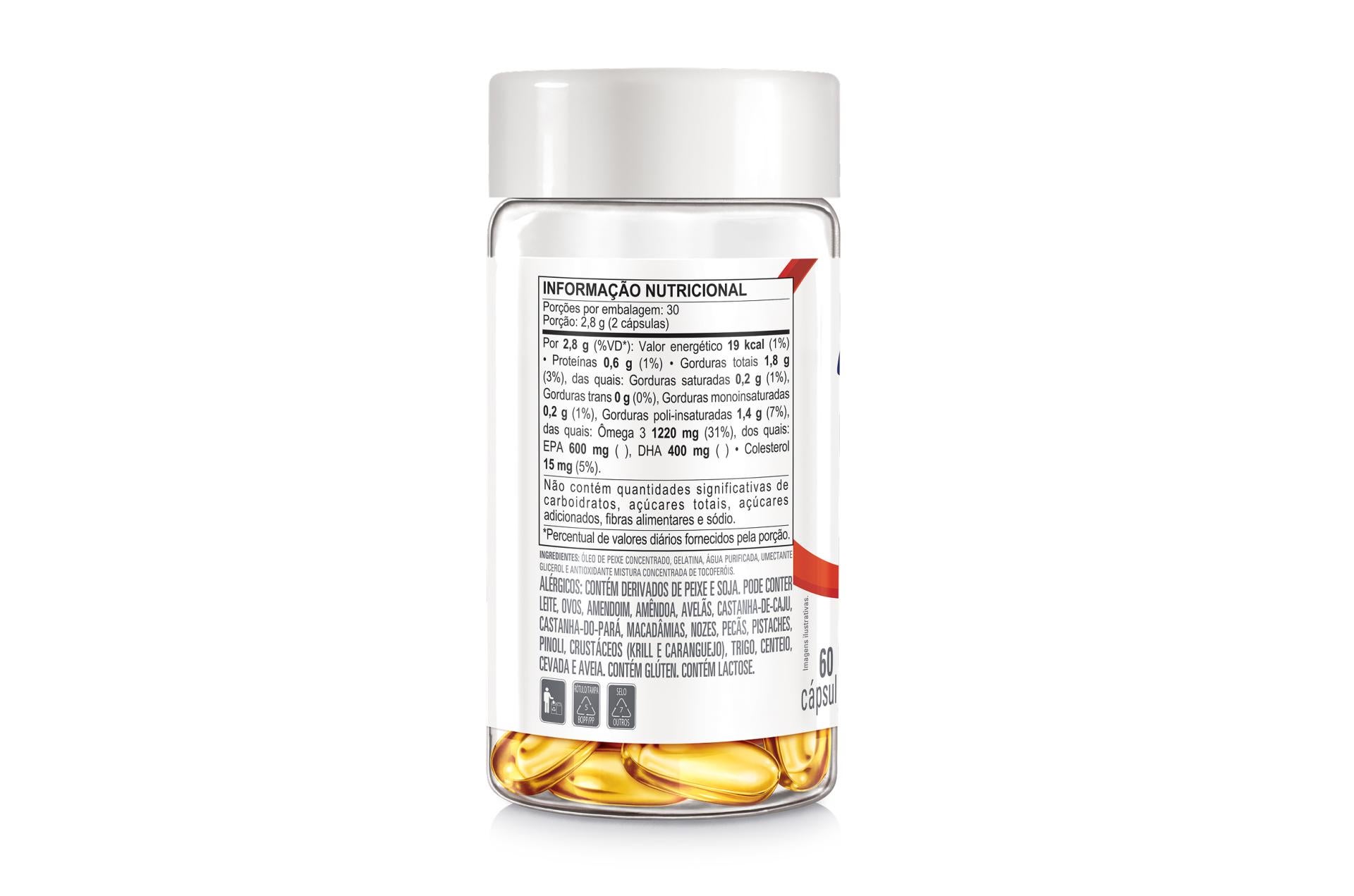Nutren Ômega 3 1000mg- 60 cápsulas
